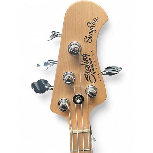 Used Sterling by Music Man Ray4 Seafoam Green Electric Bass Guitar