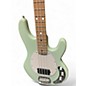 Used Sterling by Music Man Ray4 Seafoam Green Electric Bass Guitar
