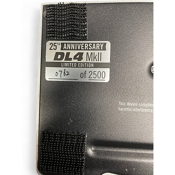 Used Line 6 DL4 MkII Silver Limited-Edition 25th Anniversary Effect Pedal
