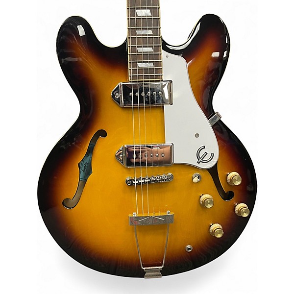 Used Epiphone Casino Hollowbody Vintage Sunburst Hollow Body Electric Guitar