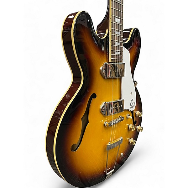 Used Epiphone Casino Hollowbody Vintage Sunburst Hollow Body Electric Guitar