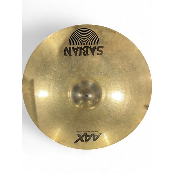 Used SABIAN 21in AAX Raw Bell Dry Ride Cymbal