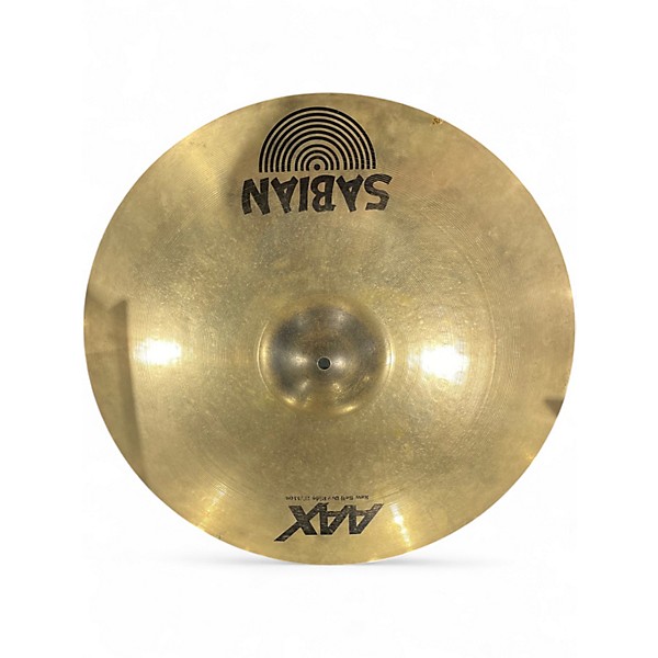Used SABIAN 21in AAX Raw Bell Dry Ride Cymbal