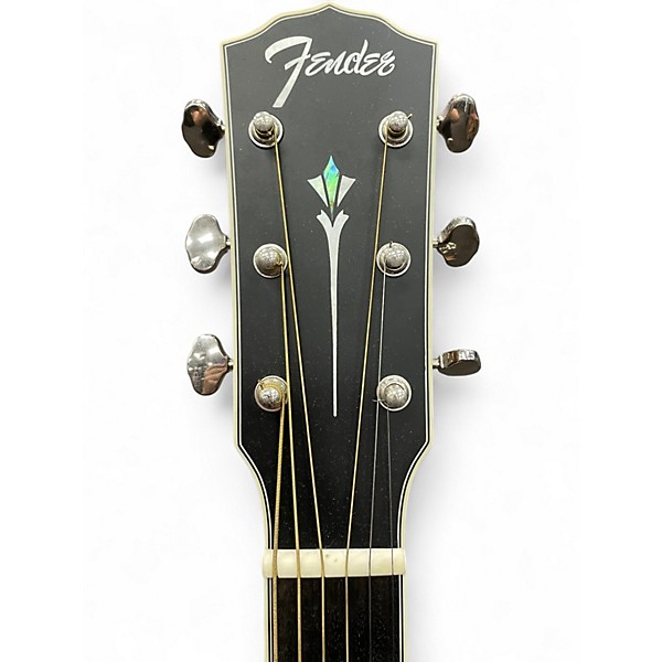 Used Fender Paramount PO-220E Orchestra Mahogany Acoustic Electric Guitar