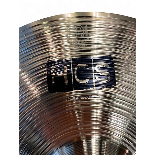 Used MEINL 14in HCS Hi Hat Pair Cymbal
