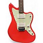 Used 2024 Squier Jazzmaster XII Fiesta Red Solid Body Electric Guitar