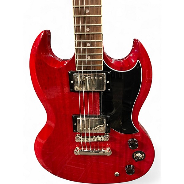 Used Epiphone SG Tribute Cherry Solid Body Electric Guitar