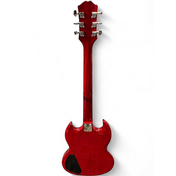 Used Epiphone SG Tribute Cherry Solid Body Electric Guitar