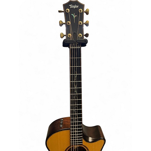 Used Taylor K14CE V-Class Builders Edition Natural Acoustic Guitar