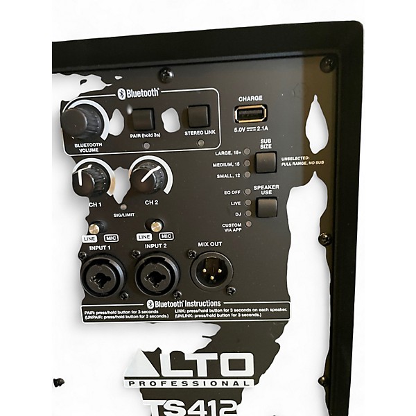 Used Alto TS412 Powered Speaker