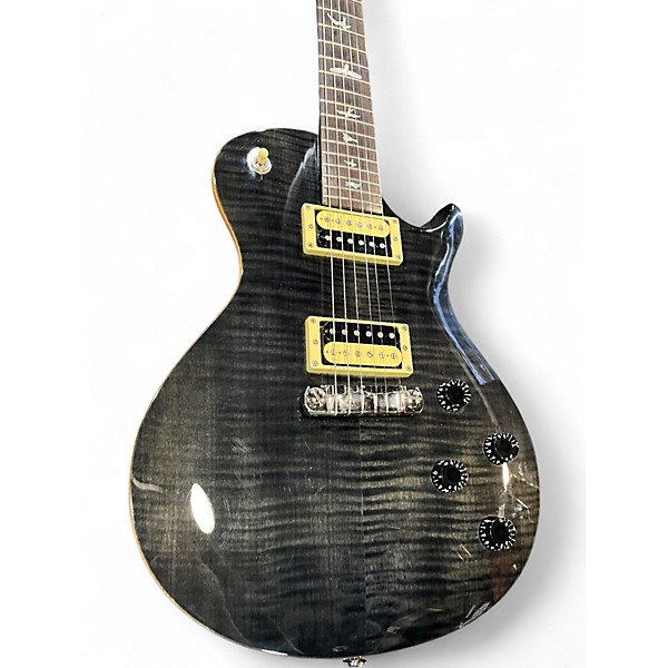 Used PRS 245 SE Trans Black Solid Body Electric Guitar