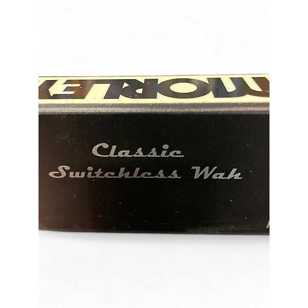 Used Morley 20/20 Classic Switchless Wah Effect Pedal