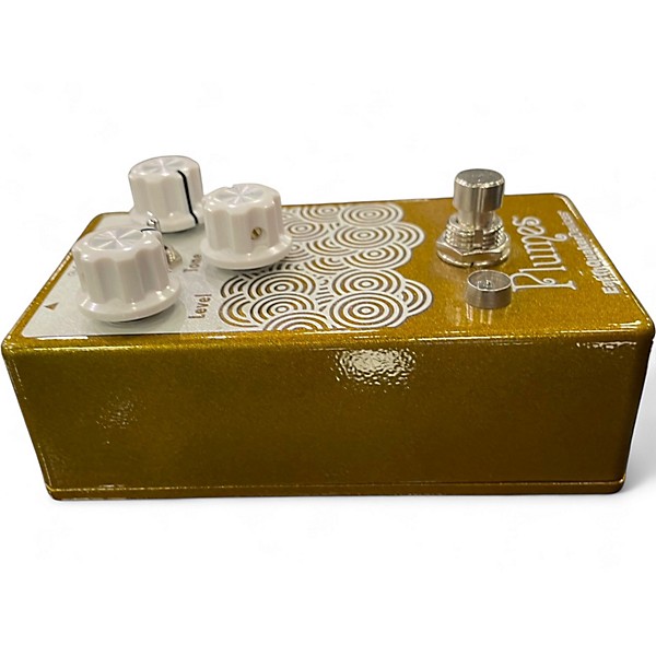 Used EarthQuaker Devices Plumes Small Signal Shredder Overdrive - Limited Editio Gold Effect Pedal