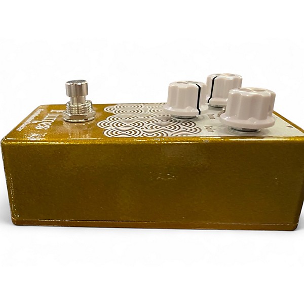 Used EarthQuaker Devices Plumes Small Signal Shredder Overdrive - Limited Editio Gold Effect Pedal