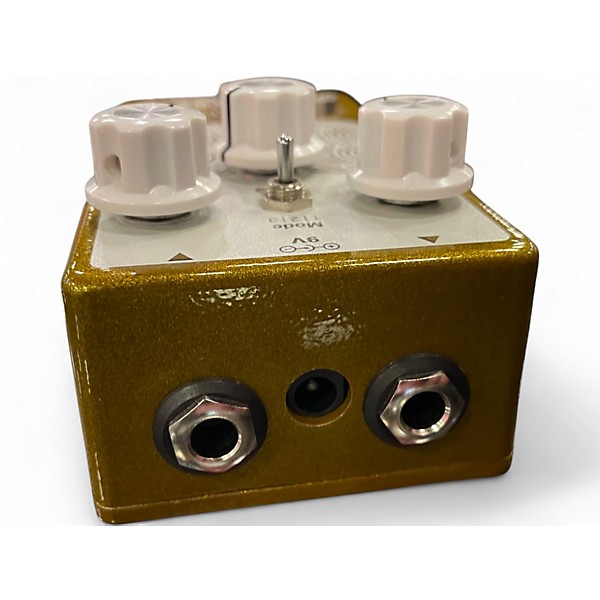 Used EarthQuaker Devices Plumes Small Signal Shredder Overdrive - Limited Editio Gold Effect Pedal
