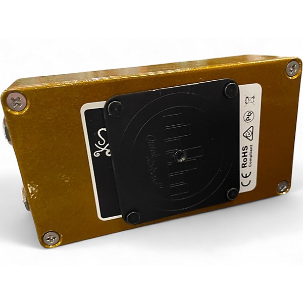 Used EarthQuaker Devices Plumes Small Signal Shredder Overdrive - Limited Editio Gold Effect Pedal