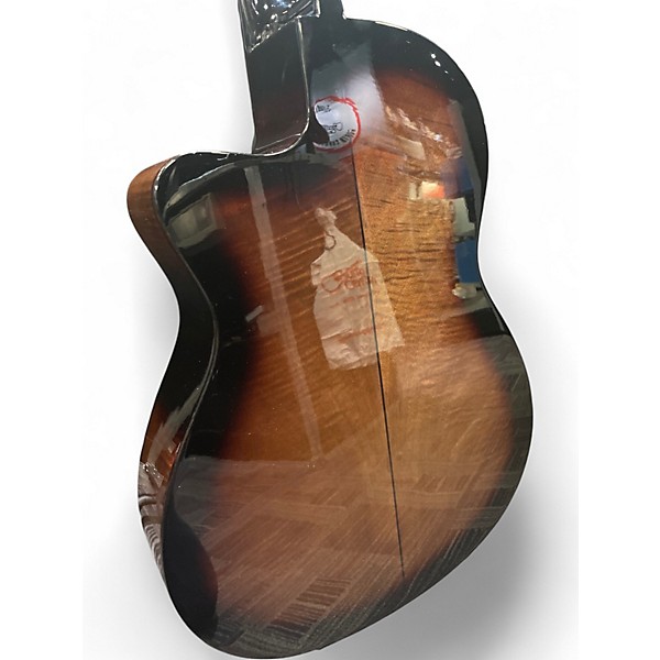 Used Cordoba Fusion 5 Edge Burst Classical Acoustic Electric Guitar