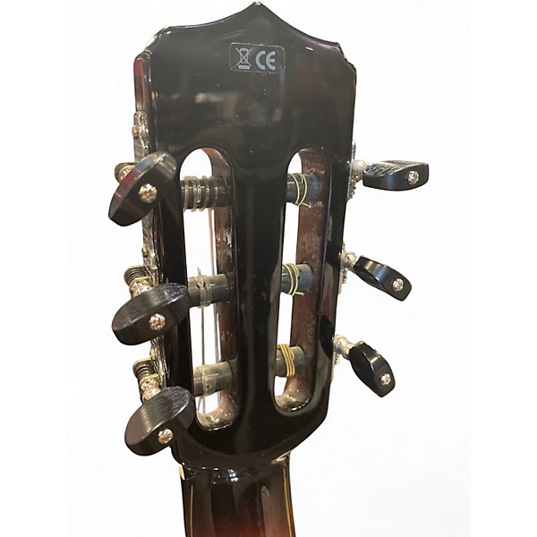 Used Cordoba Fusion 5 Edge Burst Classical Acoustic Electric Guitar