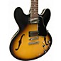 Used Gibson ES335 Sunburst Hollow Body Electric Guitar
