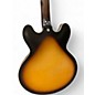 Used Gibson ES335 Sunburst Hollow Body Electric Guitar