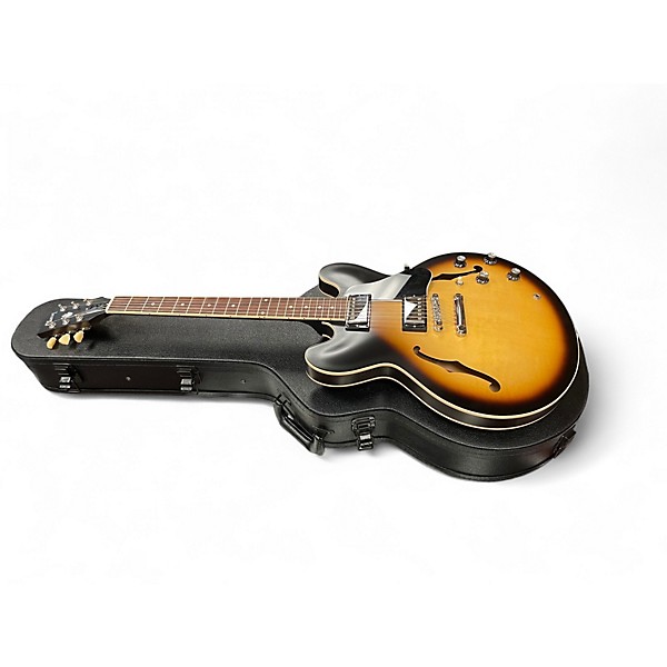 Used Gibson ES335 Sunburst Hollow Body Electric Guitar