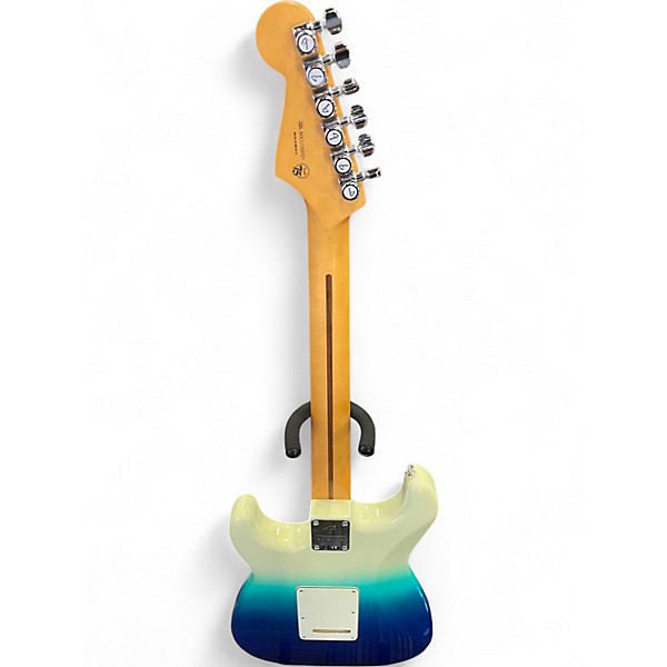 Used Fender Player Plus Stratocaster HSS Belair Blue Solid Body Electric Guitar