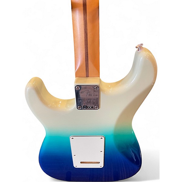 Used Fender Player Plus Stratocaster HSS Belair Blue Solid Body Electric Guitar