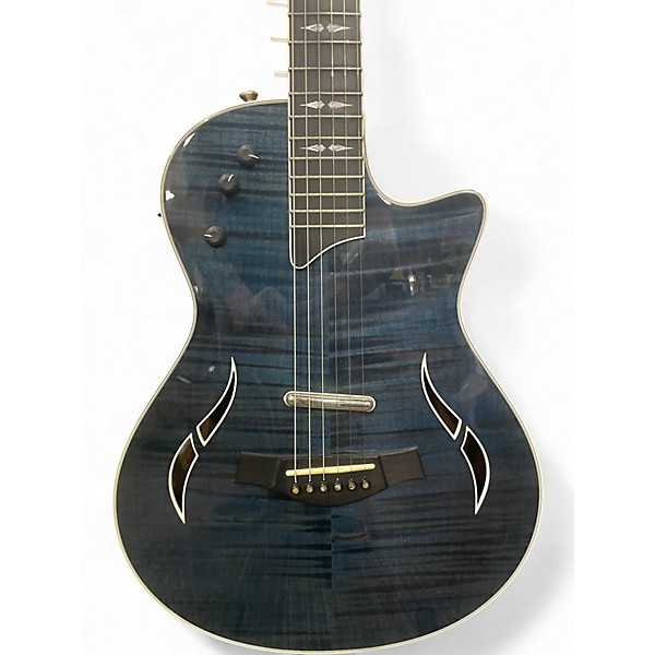 Used Taylor T5z Pro Harbor Blue Hollow Body Electric Guitar