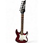 Used Ibanez gio Red Solid Body Electric Guitar thumbnail