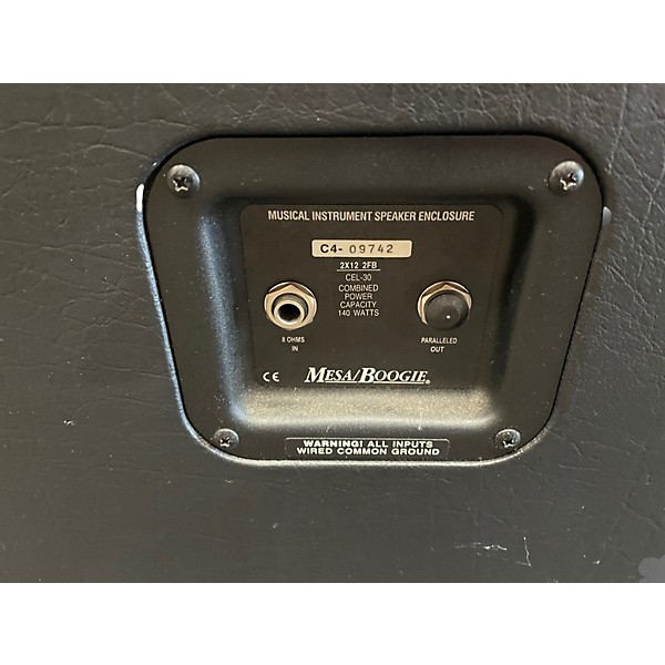 Used MESA/Boogie 2X12 2FB Guitar Cabinet