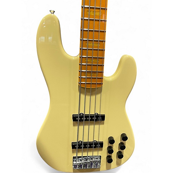 Used Markbass GV4 Cream Electric Bass Guitar