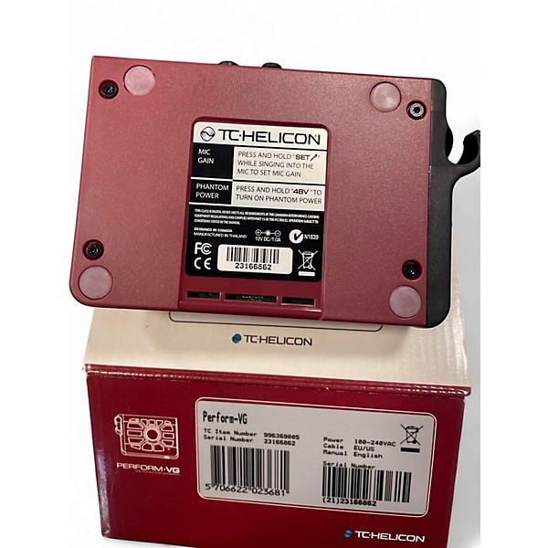 Used TC Helicon Perform VG Effect Processor