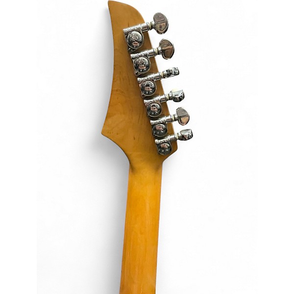 Used Washburn WR150 Amber Solid Body Electric Guitar