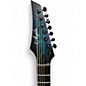 Used Agile Interceptor 7 string Aqua Burst Solid Body Electric Guitar