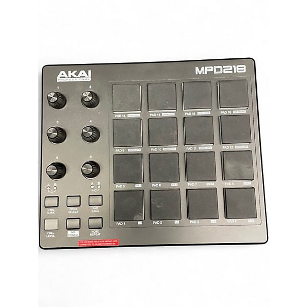 Used Akai Professional MPD218 MIDI Controller