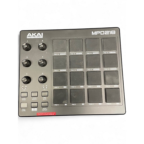 Used Akai Professional MPD218 MIDI Controller