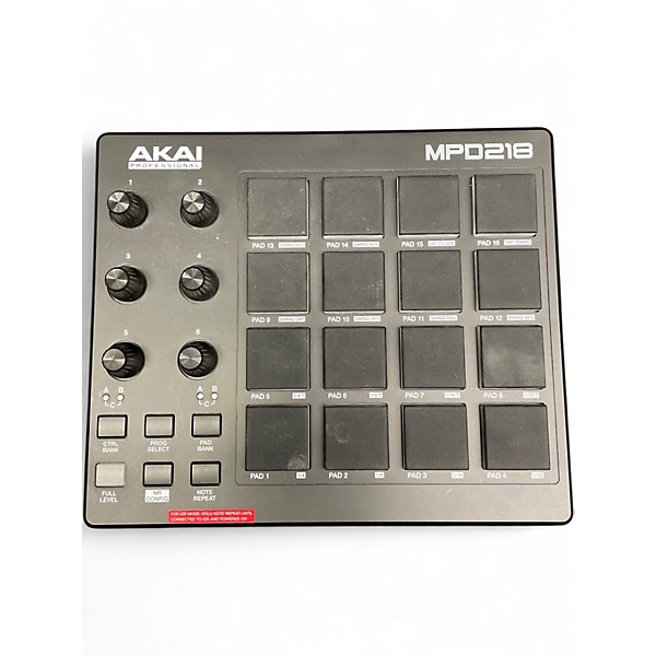 Used Akai Professional MPD218 MIDI Controller