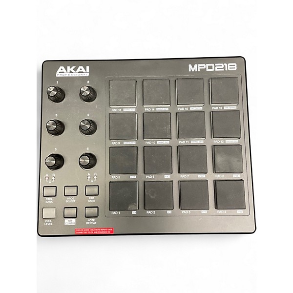 Used Akai Professional MPD218 MIDI Controller