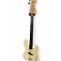 Used Squier P BASS Classic White Electric Bass Guitar