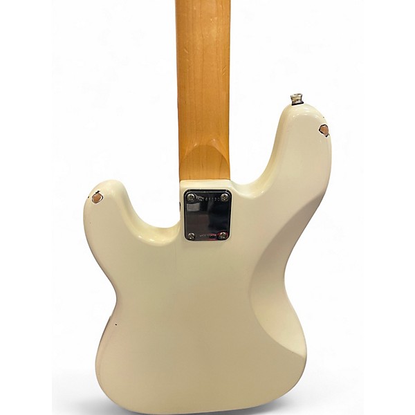 Used Squier P BASS Classic White Electric Bass Guitar