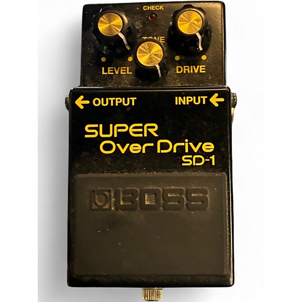 Used BOSS SD1 Super Overdrive Effect Pedal