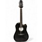 Used Takamine GD30CE-12 Black 12 String Acoustic Electric Guitar