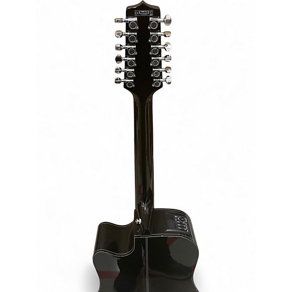 Used Takamine GD30CE-12 Black 12 String Acoustic Electric Guitar