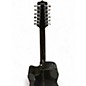 Used Takamine GD30CE-12 Black 12 String Acoustic Electric Guitar