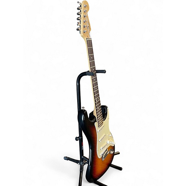 Used Fender VG Stratocaster 3 Color Sunburst Solid Body Electric Guitar