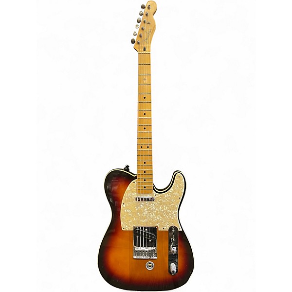 Used Fender TELECASTER with B Bender 3 Color Sunburst Solid Body Electric Guitar