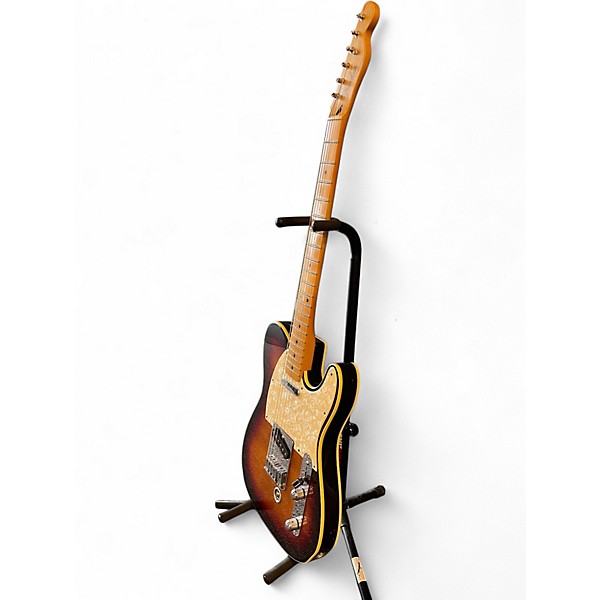 Used Fender TELECASTER with B Bender 3 Color Sunburst Solid Body Electric Guitar