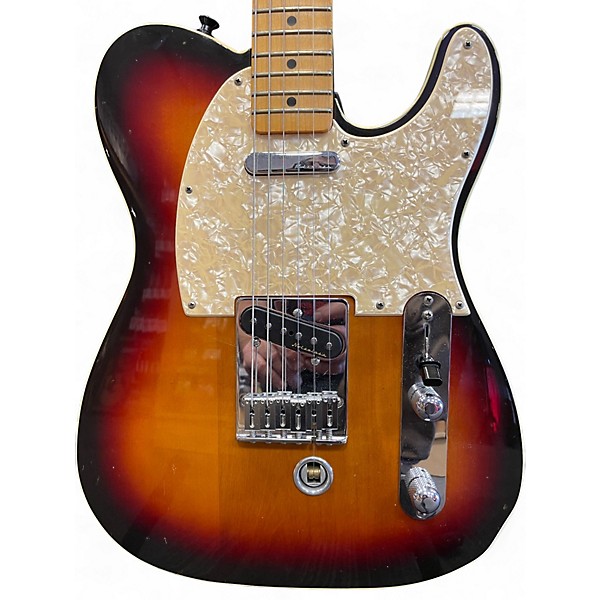 Used Fender TELECASTER with B Bender 3 Color Sunburst Solid Body Electric Guitar