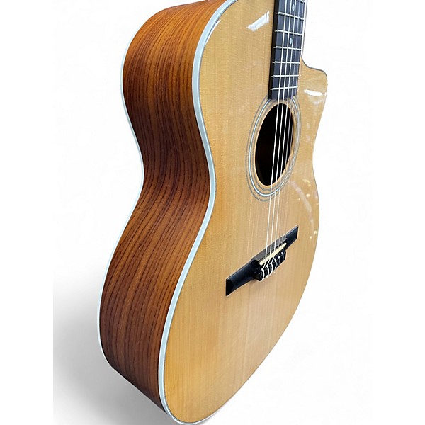 Used 2015 Taylor 214CEN Natural Classical Acoustic Electric Guitar