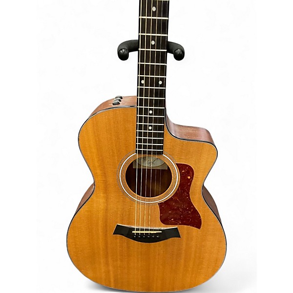 Used Taylor 114CE Natural Acoustic Electric Guitar